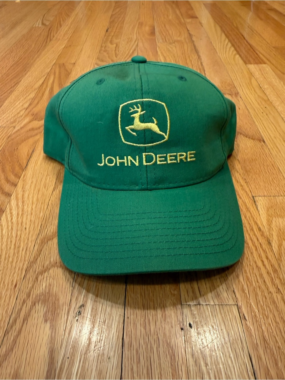 John Deere Green Embroidered Logo Hat